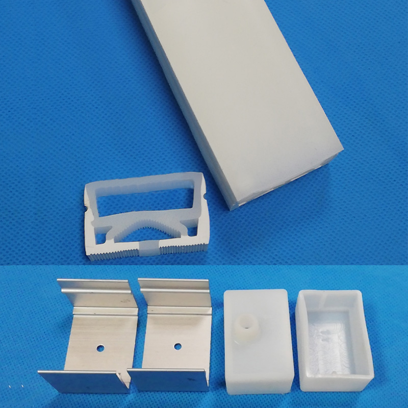 Silicone Flexible LED Channel For 20mm Multi Row LED Strip - 40*25mm Top Emitting Silicone Flexible LED Channel For 20mm Multi Row LED Strip - 40*25mm Top Emitting